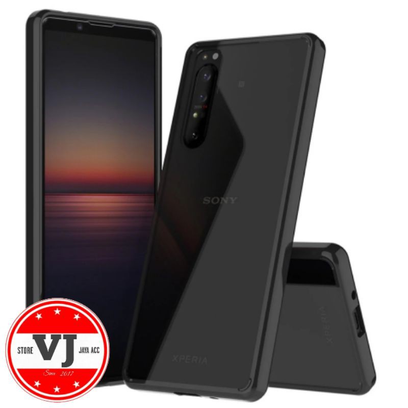 Hardcase Bumper Sony Xperia 1 Mark II Case Vision Armor PC TPU Frame Cover Sony Xp 1ii