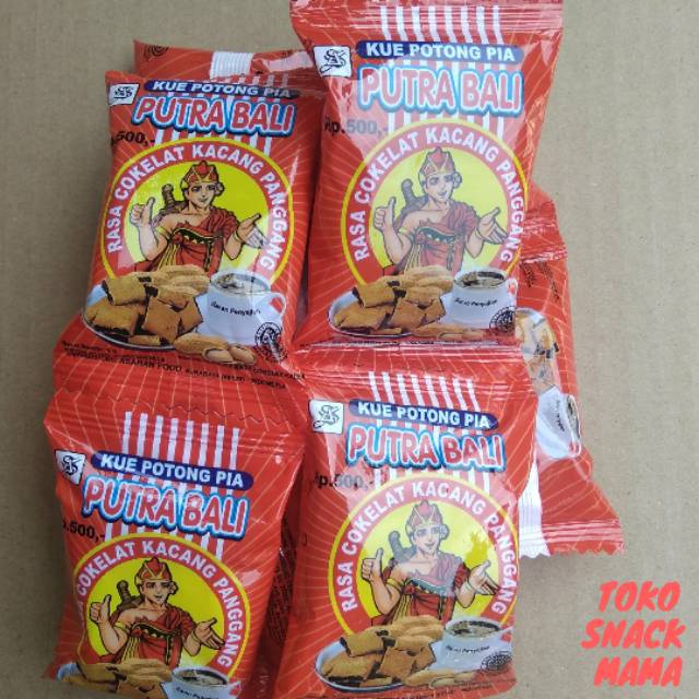 

Kue pia Putra Bali 1 renteng isi 10pcs