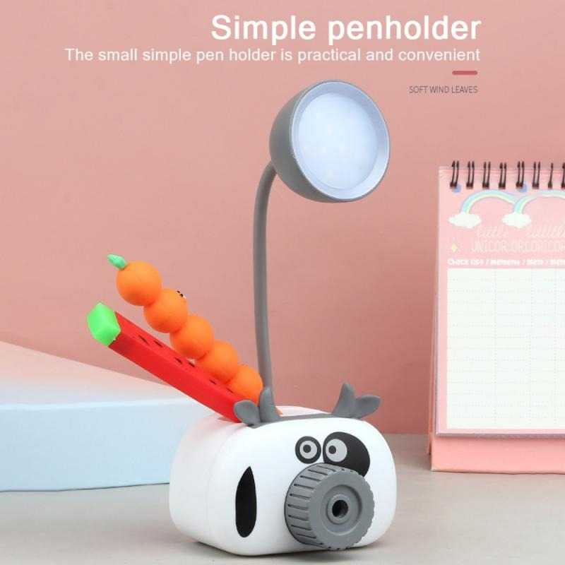 Oobest Lampu Baca Peraut Desk Lamp Pencil Sharpener - YW2192A