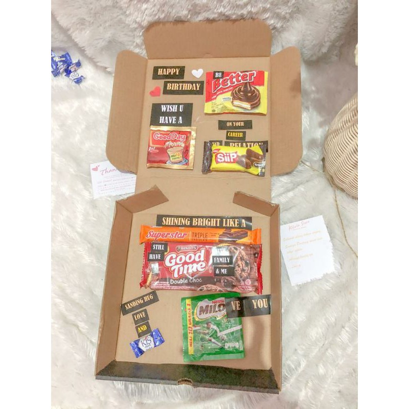 

Snack Box hadiah ulang Tahun