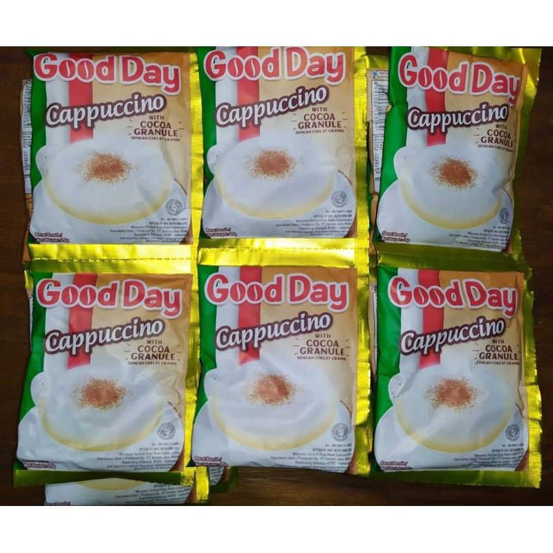 

Good Day Capucino 25 gram Dus isi 120 Pcs