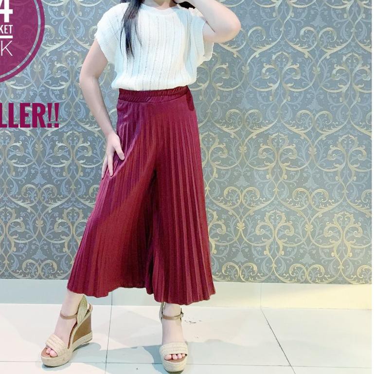 ☎ CELANA PLISKET ANAK 404.A KULOT PLISKET ANAK CELANA KULOT ANAK KULOT PRISKET KULOT PANJANG PLISKET