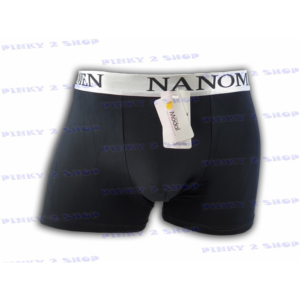 CELANA DALAM PRIA BERKUALITAS CD CELANA BOXER LAKI-LAKI DEWASA NANOMEN/RAPOLO UKURAN M,L,XL,XXL