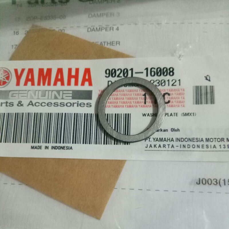 Ring Puli Mio ,Mio Soul 90201-16008 Washer Plate ori yamaha