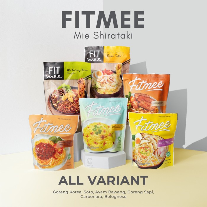 

Ss501Gg Fitmee Mie Shirataki All Varian | Shirataki Noodle Mie Sehat - Soto - Meetaki-Soto