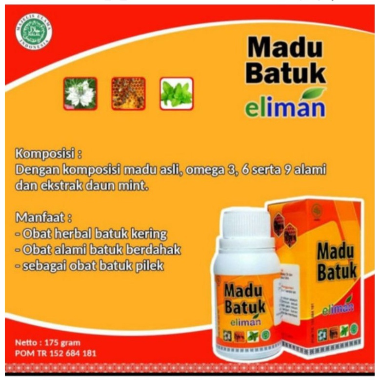 

madu batuk eliman asli