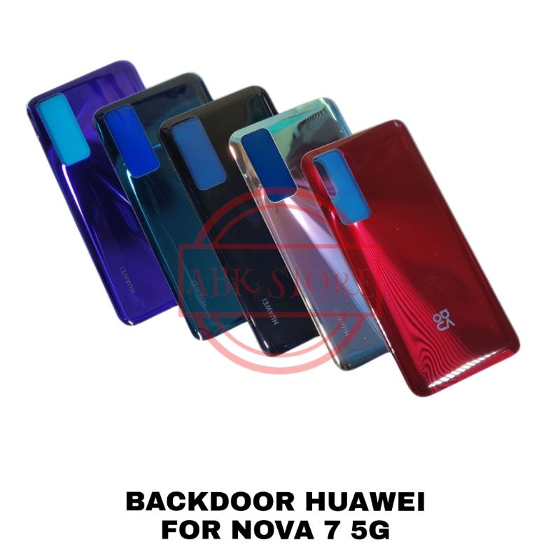 TUTUP BELAKANG BACKDOOR BACKCOVER BACK CASING FOR HUAWEI NOVA 7 5G