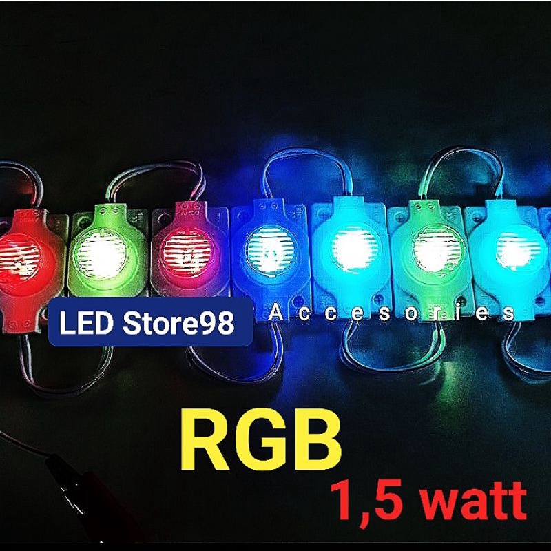 LED MODUL RGB 1 MATA 12-24 VOLT