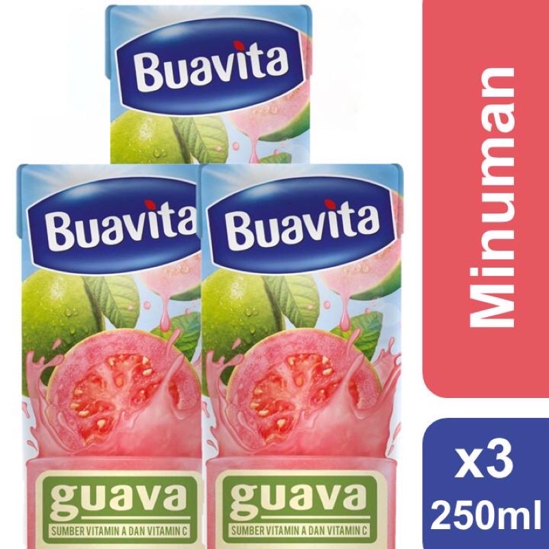 

Buavita Guava 250ml Multi Pack x 3