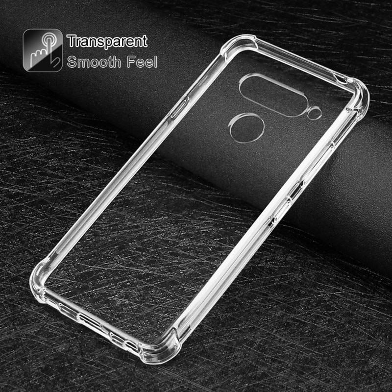 Airbag Transparan TPU Case untuk VIVO S6 Z6 Z5 Z1 Pro Iqoo