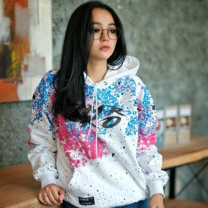 Jaket Hoodie Cewek Polos Wanita Casual Saby M Xxl Te Pr A6752P  C1428Q    Premium Streetwear Bandu