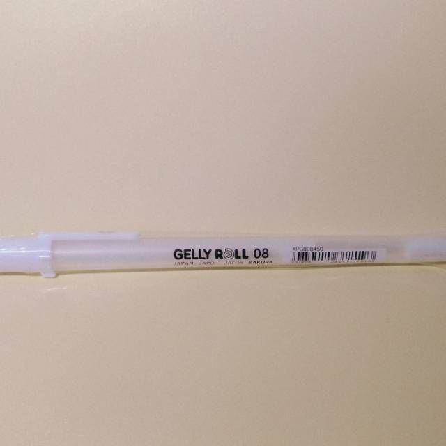 

GELLY ROLL PEN 0.8 TINTA PUTIH