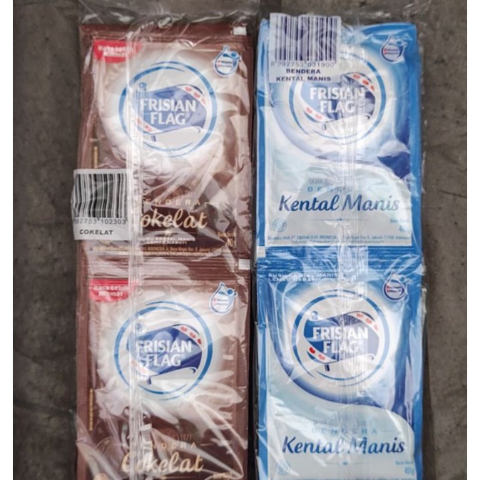 

Susu Kental Manis | Susu Bendera Sachet | Frisian flag