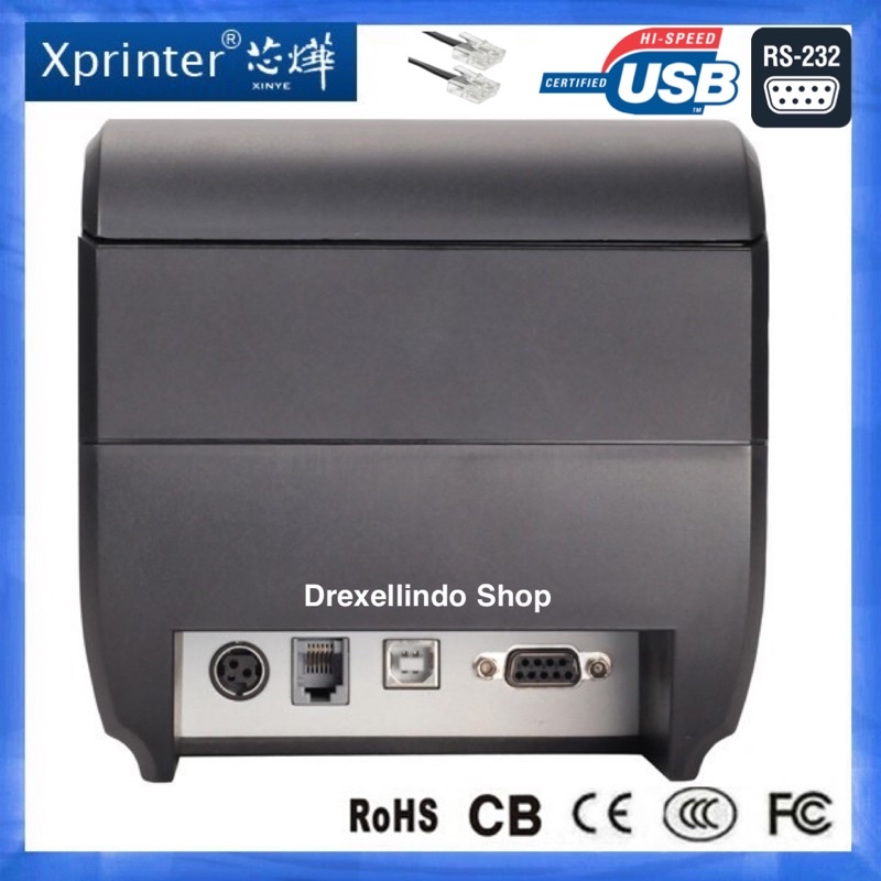 Xprinter Printer Thermal 80mm XP-Q200II - USB SERIAL RS232