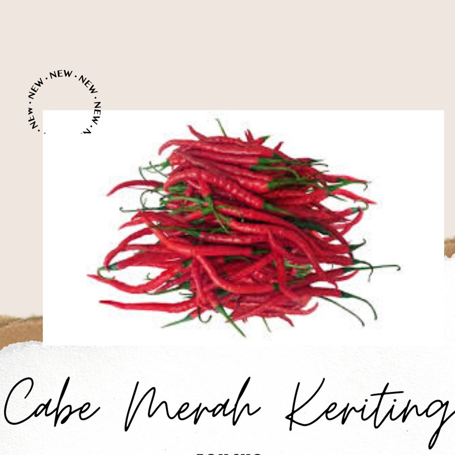 

Cabe Merah Keriting 1kg