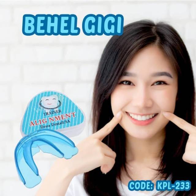 kawat gigi Trainer Alignment Orthodontic Retainer Alat Perapih Gigi Warna Bening