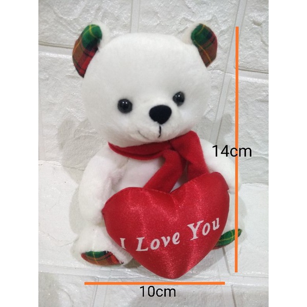 Boneka Anjing Kucing Beruang Bear Lucu Halus Preloved