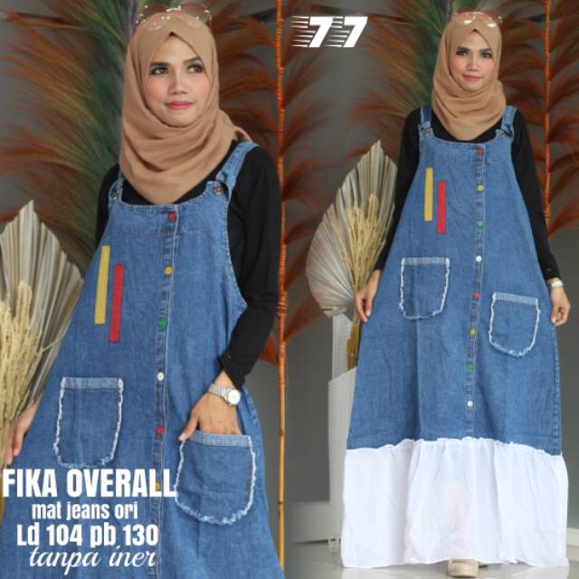 Fika overall jeans bisa cod