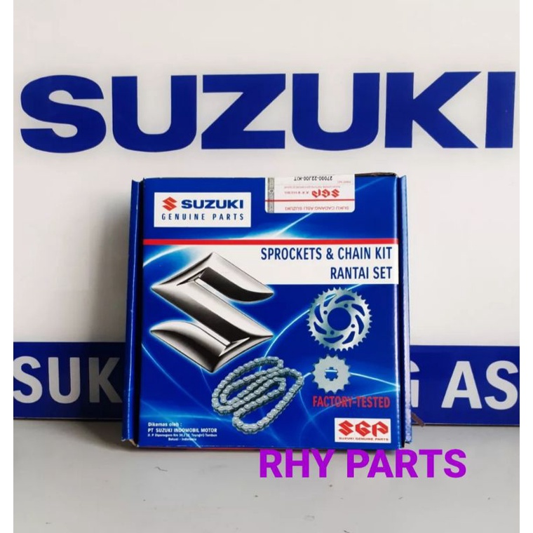 Gear Set /Sprocket &Chain Kit Suzuki Shooter