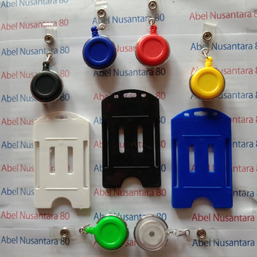 

Paket Casing ID Card Plastik Tebal dengan YoYo ID Putar Beragam Warna