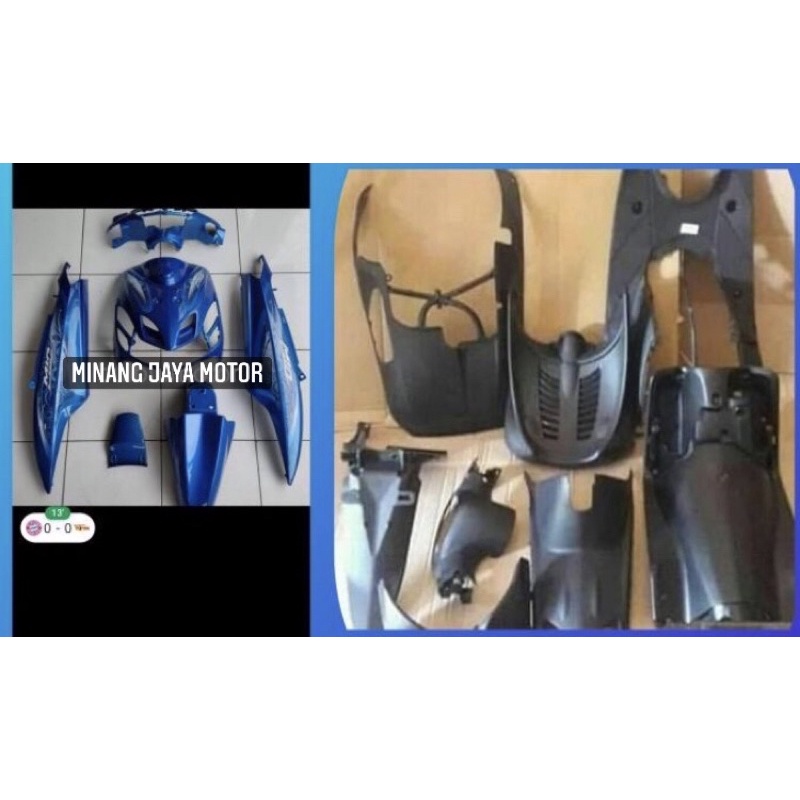 FULL SET BODY HALUS DAN KASAR MIO SMILE BIRU