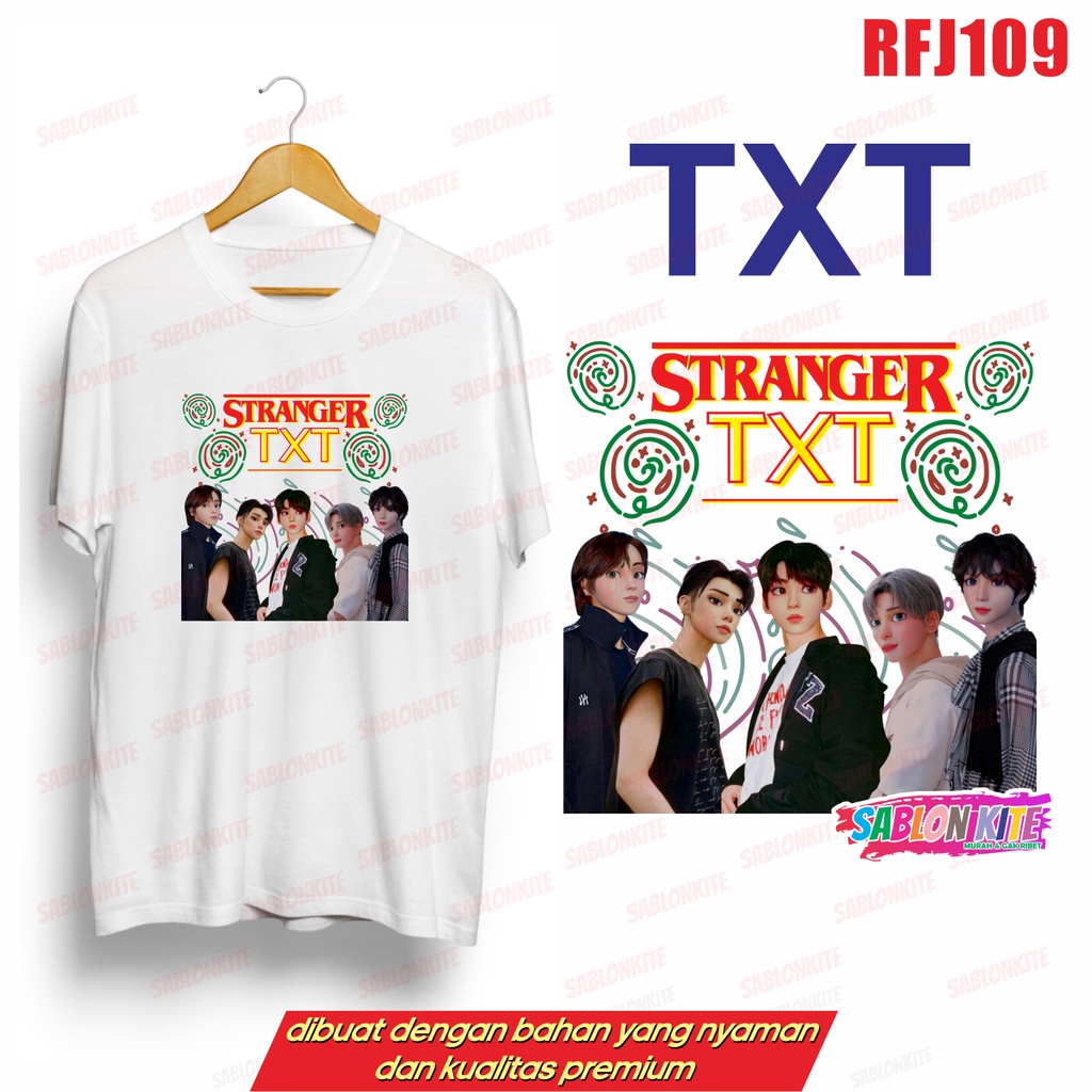 MURAH!!! KAOS KPOP STRANGER RFJ109 UNISEX