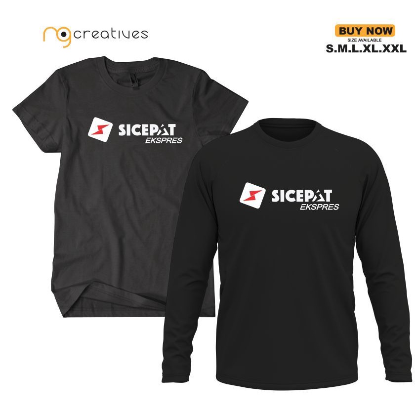 Baju Sicepat Express/Kaos DB Perusahaan/Tshrit Pria Wanita Keren/Distro Premium ng.creatives