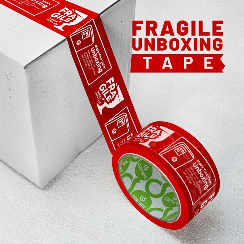 Lakban Fragile UNBOXING 45mm x 72 yard