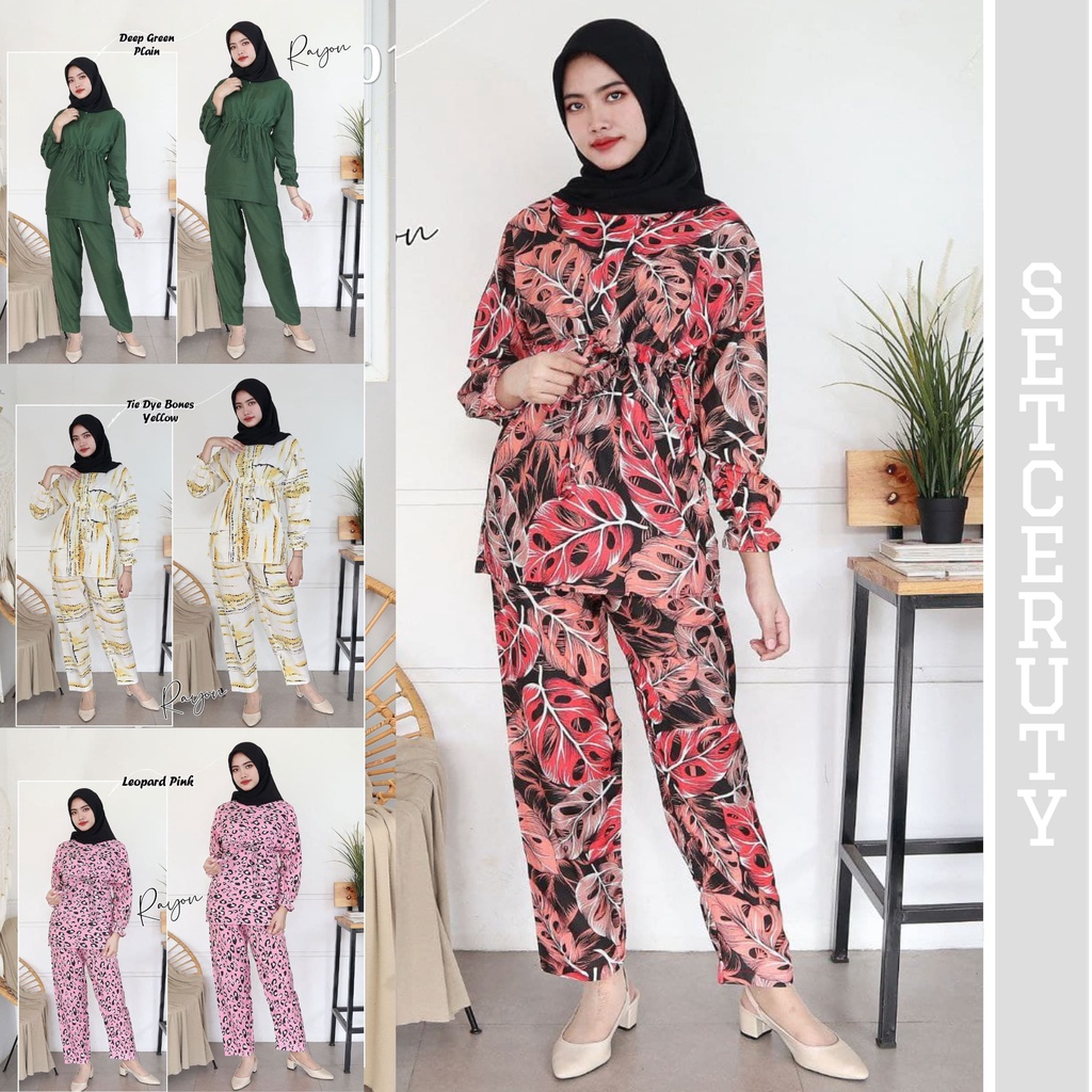 IZANY Set Ceruty Rayon Size L