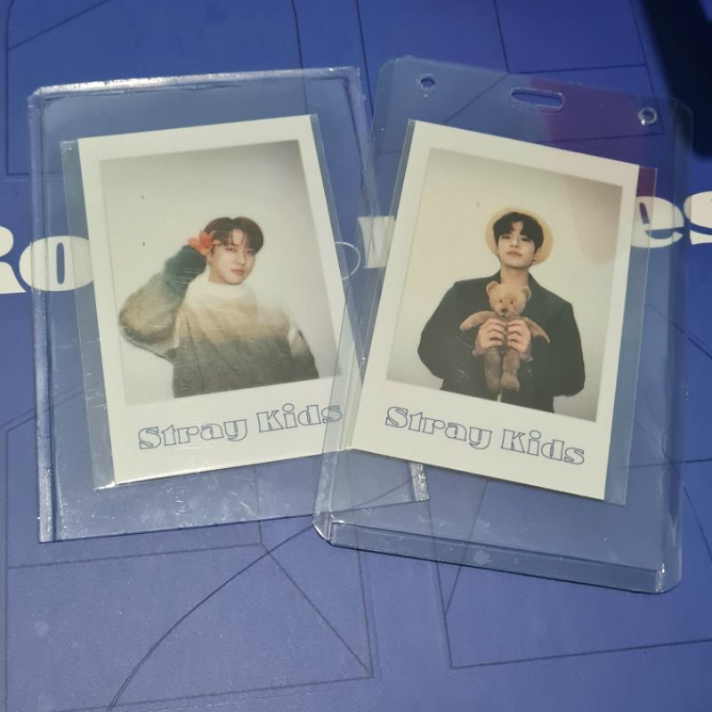 Seungmin Changbin Polaroid - Official From Limited Pre- Order Benefit (POB) Stray Kids Seaso[SHARING