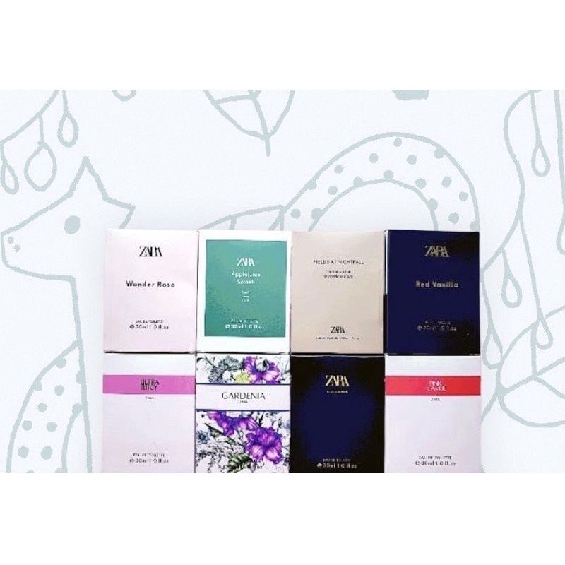 ZARA TRAVEL SIZE 30ML / ZARA PARFUME / ZARA 30ML / ZARA ORCHID / ZARA RED VANILLA / ZARA GARDENIA