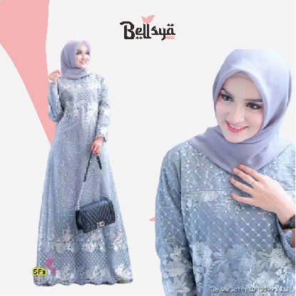 Dress brukat / dress brukat modern /  gamis brukat terbaru / brukat kekinian /dress kondangan gamis 
