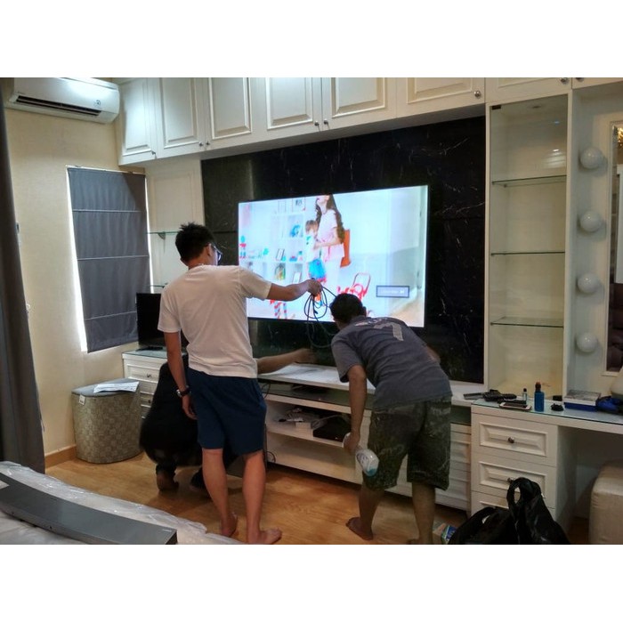 Bracket TV 50 Inch Plus Pasang 24 Jam Jadetabek profesional