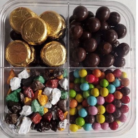 

chocolate sekat 4 berat 500 gram