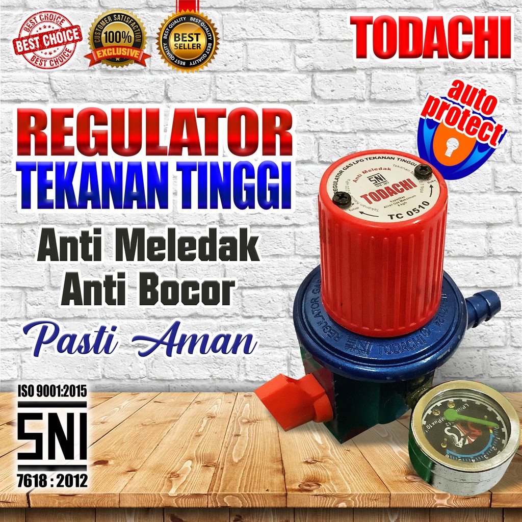 Regulator TODACHI (Tekanan Tinggi) (+ AMPERE) (TC 0510)
