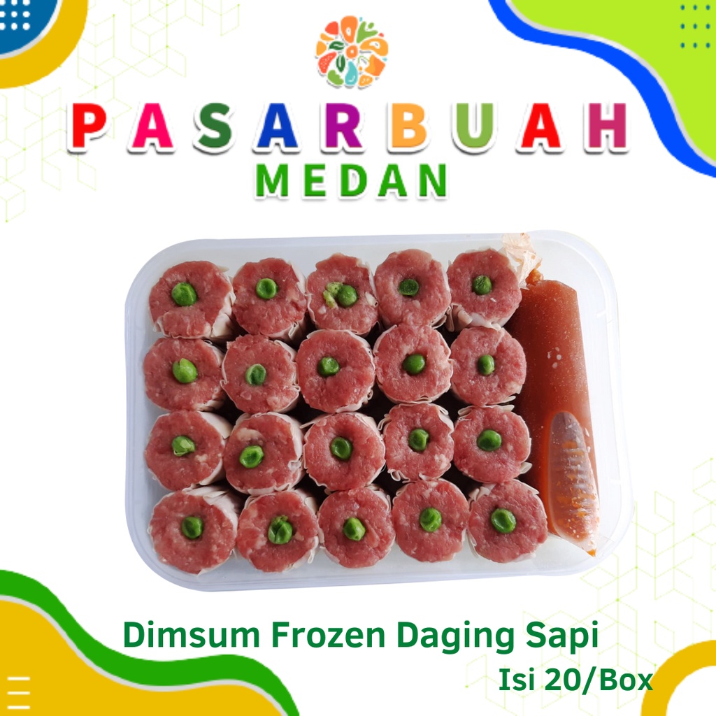 

DIMSUM FROZEN SAPI (PREMIUM) ISI 20/BOX - DIMSUM MEDAN HALAL - DISTRIBUTOR DIMSUM MEDAN
