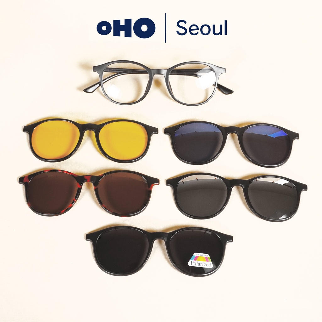 FRAME KACAMATA SEOUL ( BISA LENSA ANTI RADIASI / MINUS / PHOTOCHROMIC / BLUERAY ) - OHO EYEWEAR