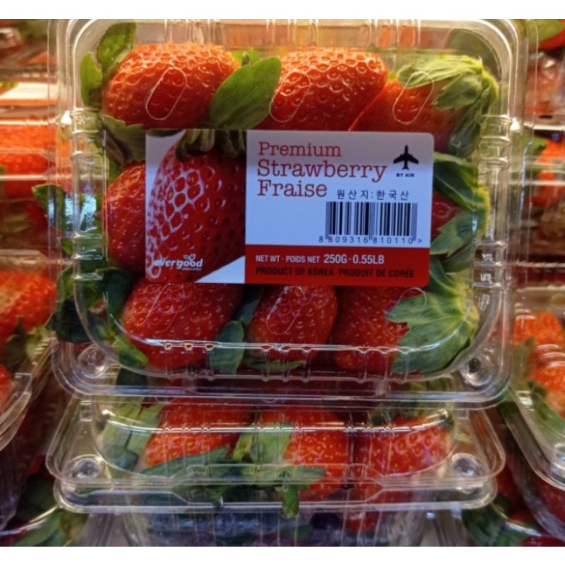 Strawberry Korea Fresh 250 gram