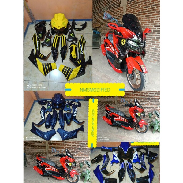 Paket Full Body All New Nmax 155 Nmax2020 Model Predator
