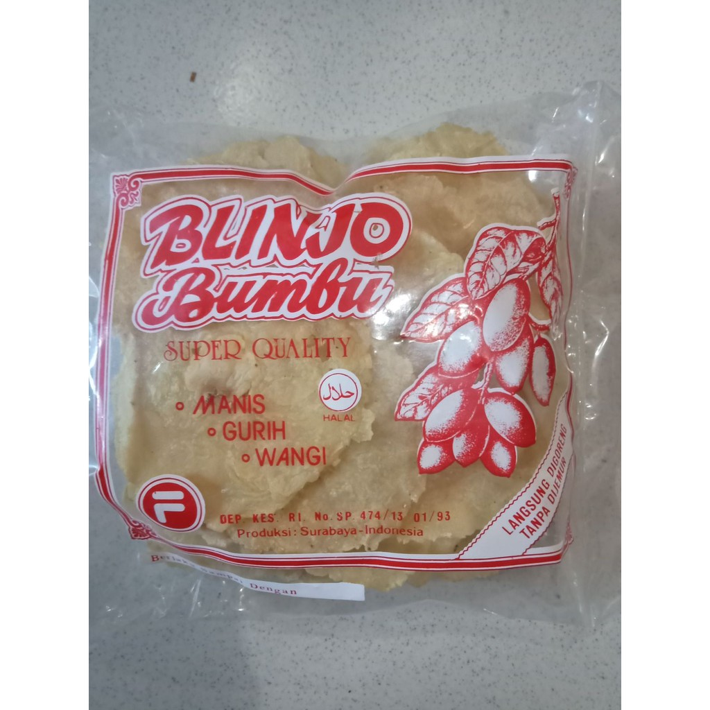 

Krupuk Blinjo Mentah Lezat 250 gram