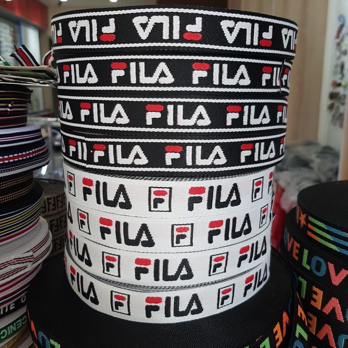 

Pita Fila/Pita Rajut/Pita 2.5Cm/List Fila Lp0293