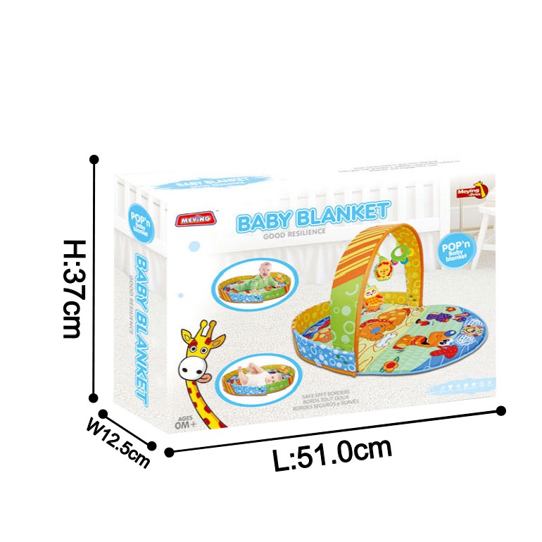 Meying Baby Blanket (Multi Color) / Playmat Bayi (tersedia varian warna)