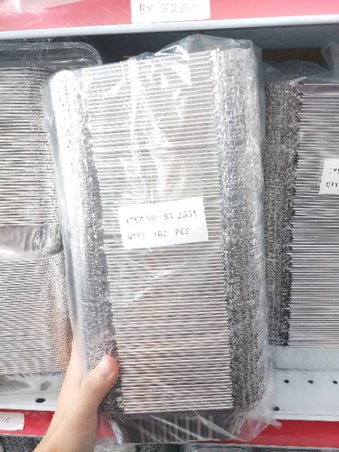 Bx 2551 alumunium foil isi 100pcs