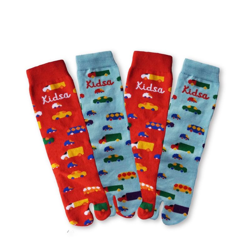 Kaos Kaki Jempol Anak Motif Kidsa Traveli by Kanik | Kaos Kaki Anak Sekolah