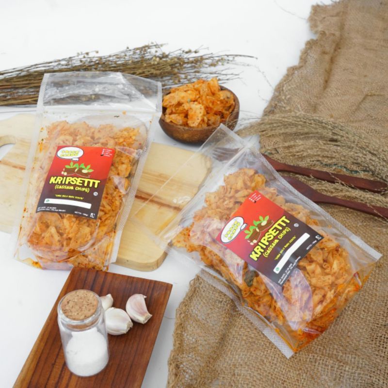 

KRIPSET/ KERIPIK SETAN/ KERIPIK PEDAS/ KERIPIK SINGKONG KEMASAN 100GR