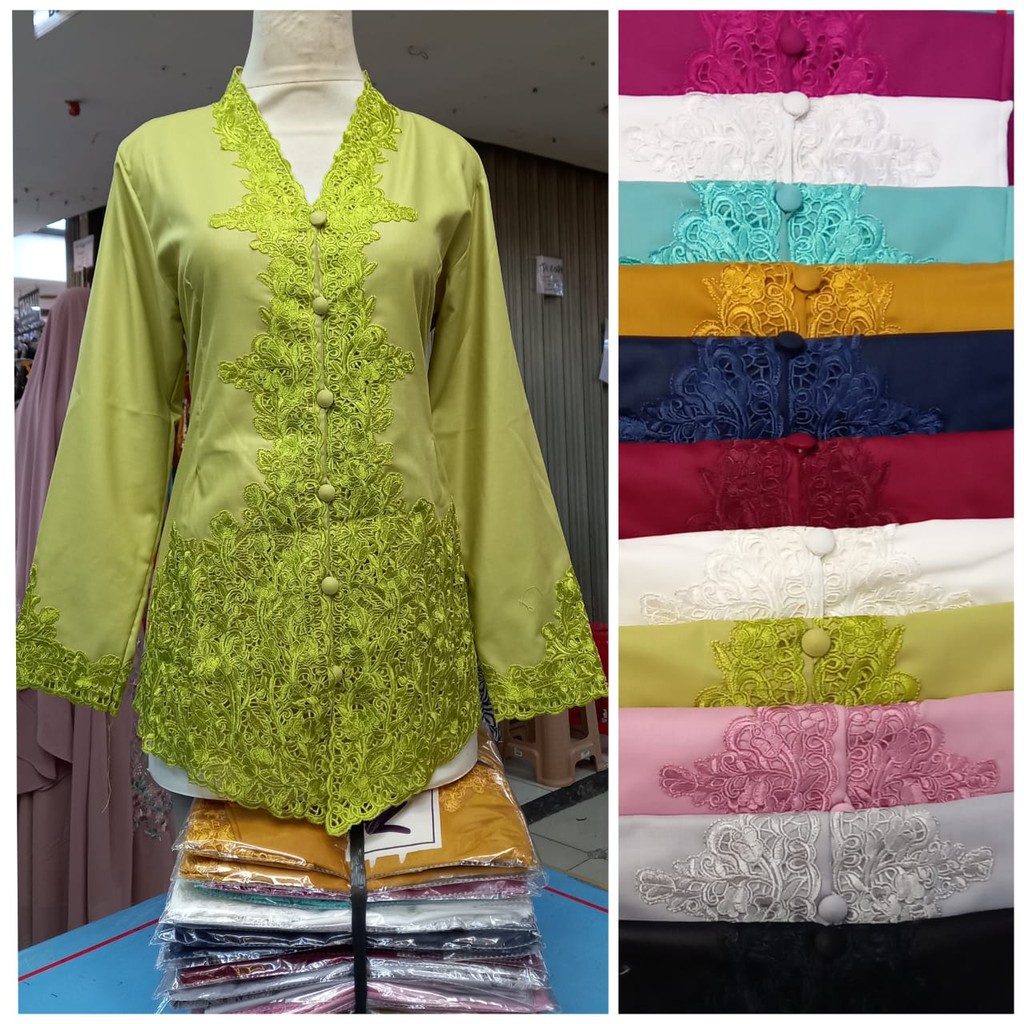 KEABAYA ENCIM BORDIRAN  SENADA/KEBAYA NCIM BORDIR SENADA