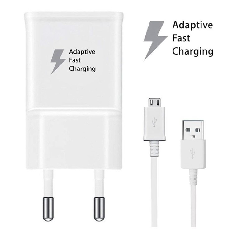 CHARGER SAMSUNG FAST CHARGING MICRO USB ORIGINAL CHARGER SAMSUNG J2 J4 J5 J6 J7 A3 A5 A7 2015 2016 ORIGINAL