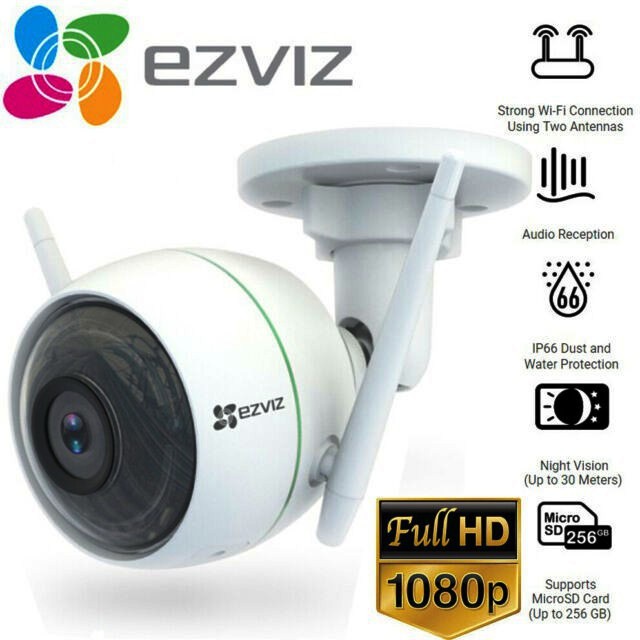 CCTV EZVIZ C3WN 1080P 2MP OUTDOOR / KAMERA CCTV