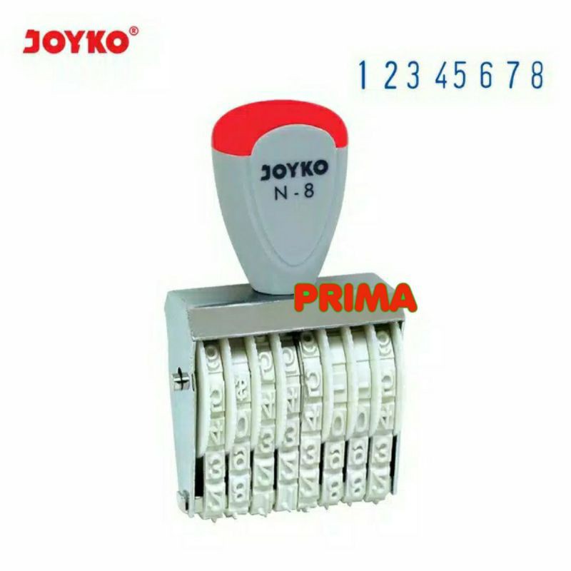 

STEMPEL NOMER / STEMPEL JOYKO N 8 (8 DIGIT)