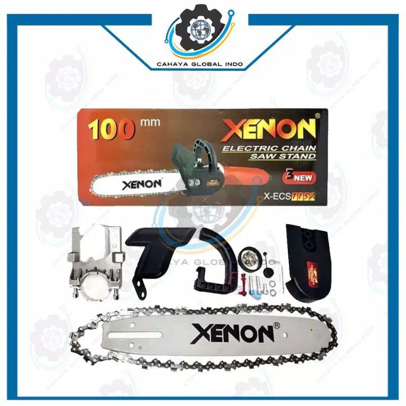 1 SET GERGAJI XENON DAN MESIN GERINDA